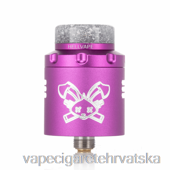 Vape Cigarete Hellvape Dead Rabbit V3 24mm Rda Ljubičasta